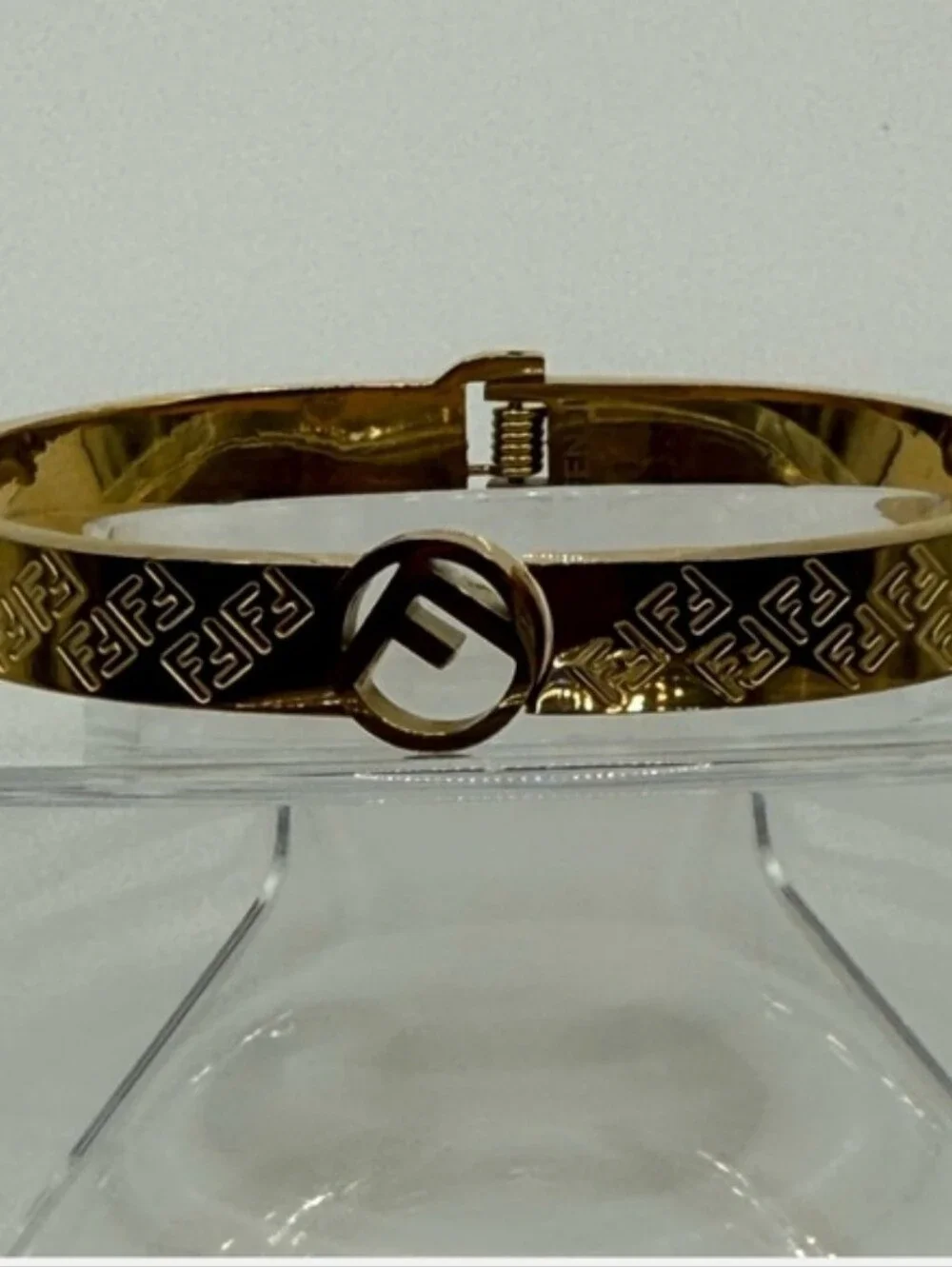 Gold Tone Bangle